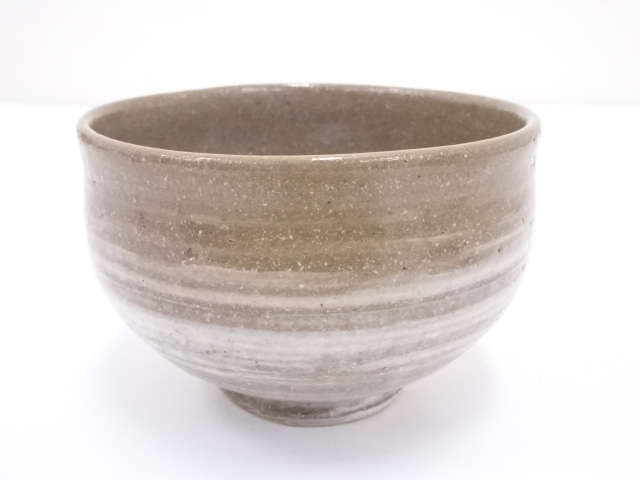 永泉造　刷毛目茶碗